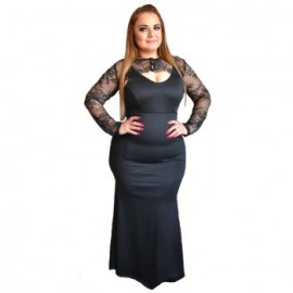 Vestido con bolero extraíble modelo V61938