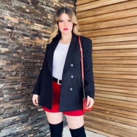 Abrigo tipo saco 1810