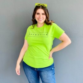 Playera Roman Fashion /Tallas Extras, 9001-43 Drámatica (Verde)