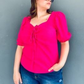 Blusa casual Roman Fashion /Tallas Extras, 1827 (Fiusha)