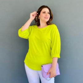 Blusa casual Roman Fashion/Tallas Extras, 1814 (Lima)