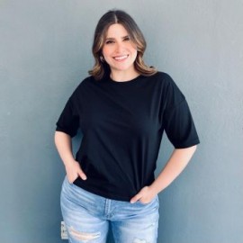Playera básica Balam/Tallas Extras, 0069 (Negro)