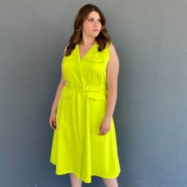 Vestido tipo chaleco Roman Fashion /Tallas Extras, 2156 (Lima)