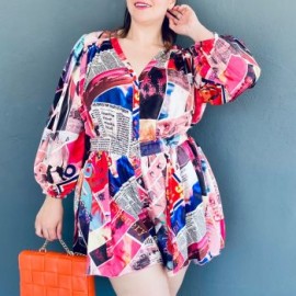 Jumper mural Tallas Extras,  21197 (Rosa)