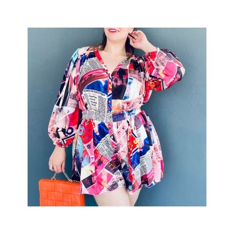 Jumper mural Tallas Extras,  21197 (Rosa)