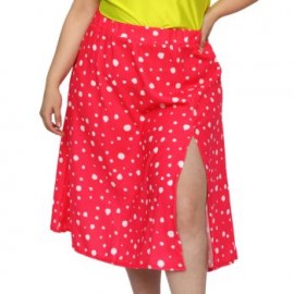 Falda midi talla extra, modelo 7040 (Fiusha)