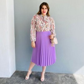 Falda plisada, modelo 715