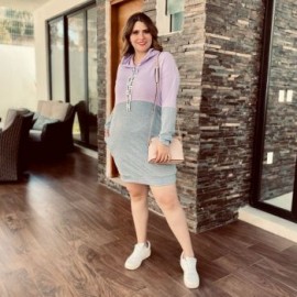 Vestido deportivo Bicolor 8024