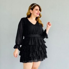 Mini Vestido de Noche 3673