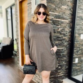 Vestido oversize con bolsas laterales 11800