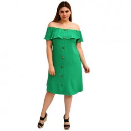 Vestido Campesino con Botones V-ST- 006