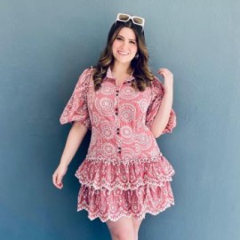 Vestido de algodón Tallas Extras, 296