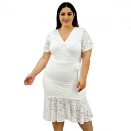 Vestido de encaje V 4212