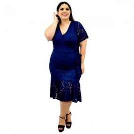 Vestido de encaje V 4212