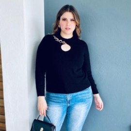 Suéter juvenil Tallas Extras, 2031 (Negro)