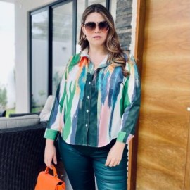 Camisa juvenil Tallas Extras, 0683 (Verde)