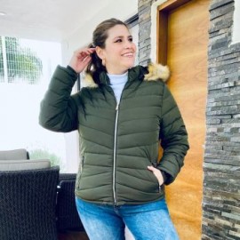 Chamarra capitonada tallas extras, 5178 (Olivo)