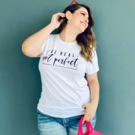 Playera talla extra, modelo 9001-44 Perfect (Blanco)