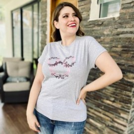 Playera talla extra, modelo 9001-36 (Gris) MKY