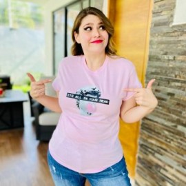Playera talla extra, modelo 9001-39 (rosa)