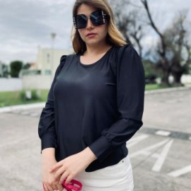 Blusa Manga Farol Satinada 2781