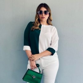 Blusa bicolor amplia 001
