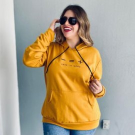 Sudadera larga afelpada -  + 8022 PREMIUM*