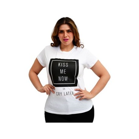 Playera Fashion PL9001-21 Kiss me Now