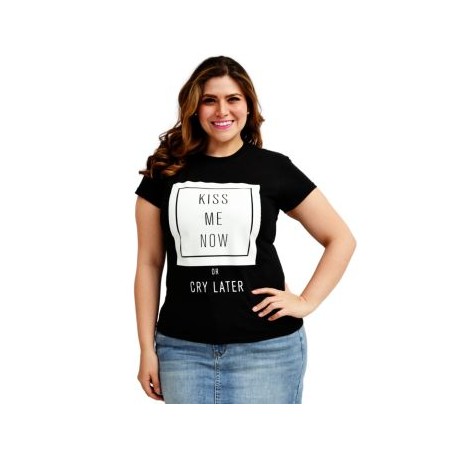 Playera Fashion PL9001-21 Kiss me Now