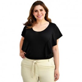 Blusa strech con olanes BL 1680
