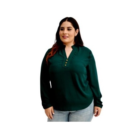 Blusa larga de chiffon BL-ST- 7002
