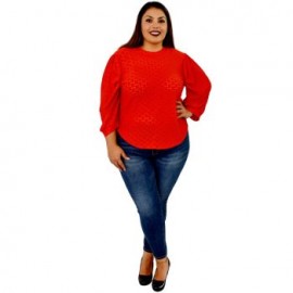 Blusa Strech con Manga Bombacha BL-ST- 7018