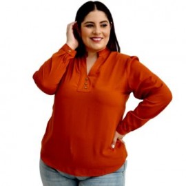 Blusa larga de chiffon BL-ST- 7002