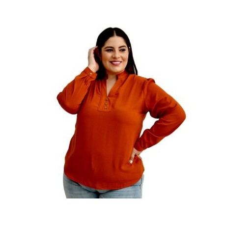 Blusa larga de chiffon BL-ST- 7002