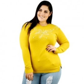 Sueter tejido con perlas S8019