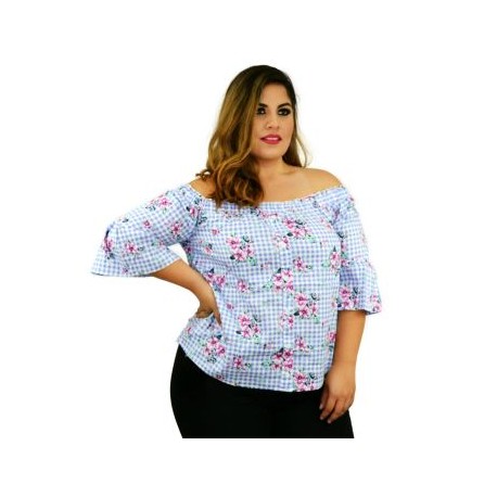 Blusa casual femenina, modelo BL32028