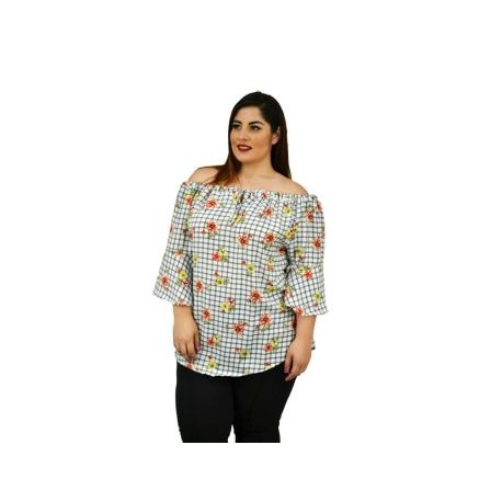 Blusa straple modelo BL1628
