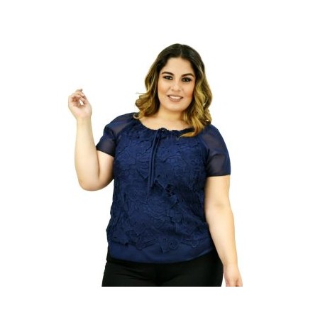 Blusa clásica juvenil modelo 7049