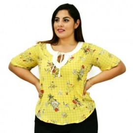 Blusa contemporánea modelo BL1636