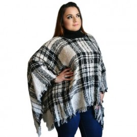 Poncho tejido modelo PON-002