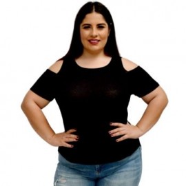 Blusa modelo BL005 (diseño de hombros descubiertos con manga)