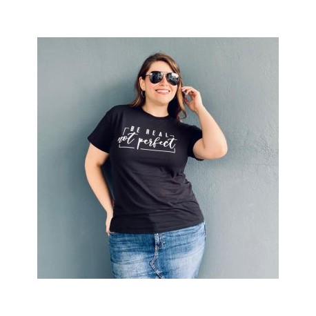 Playera talla extra, modelo 9001-44 Perfect (Negro)