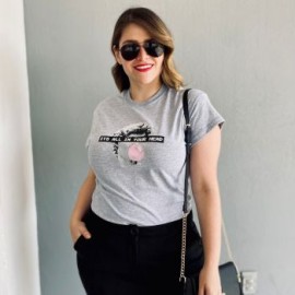 Playera Fashion PL9001-39 YOUR HEAD