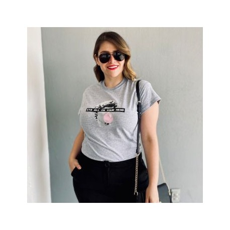Playera Fashion PL9001-39 YOUR HEAD
