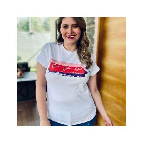 Playera Fashion PL9001-34 Be You Tiful