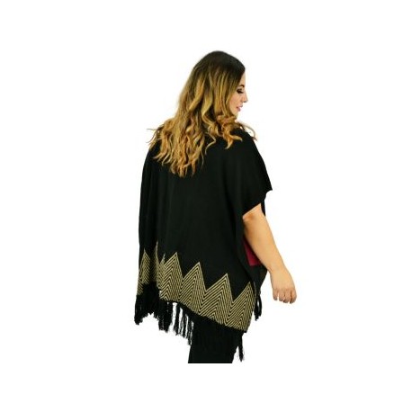 Poncho tejido 18248