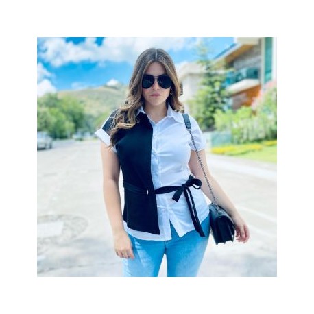 Blusa combinada Roman Fashion/Tallas Extras, 1948