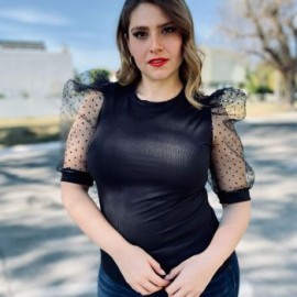 Blusa talla extra con manga de mesh, modelo 3269 (negro)