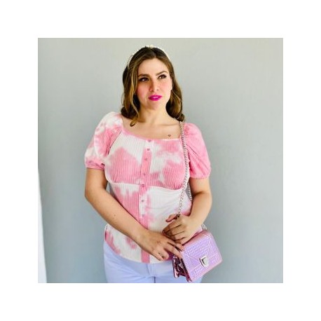 Blusa Barbie Tie-Dye BL-MIC- 11489