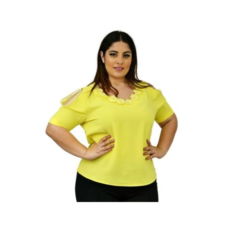 Blusa estilo básico modelo MM7368
